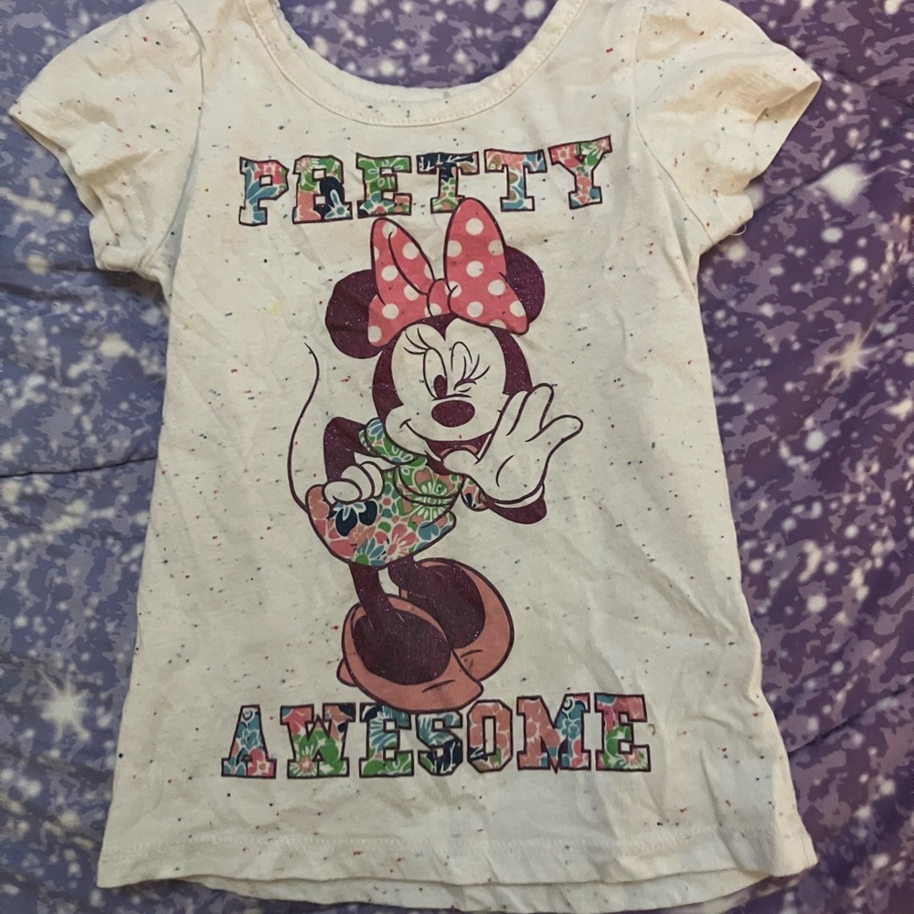 #29 Toddler t shirt with Minnie Mouse